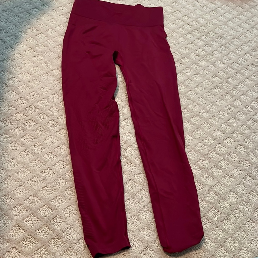 Magenta Adidas leggings size medium